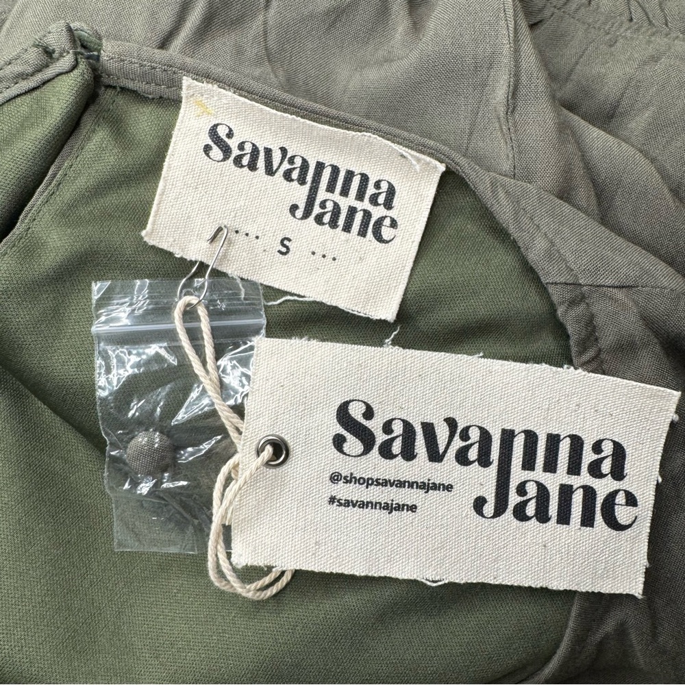 Savanna Jane Boho Floral Embroidered Mini Swing Dress Size Small NWT Cottagecore - Picture 12 of 13
